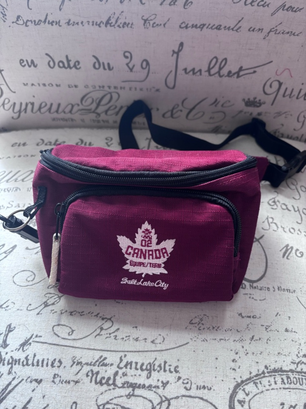 Roots Canada 2002 Logo Belt Bag
(Salt Lake City Olympics) 🇨🇦